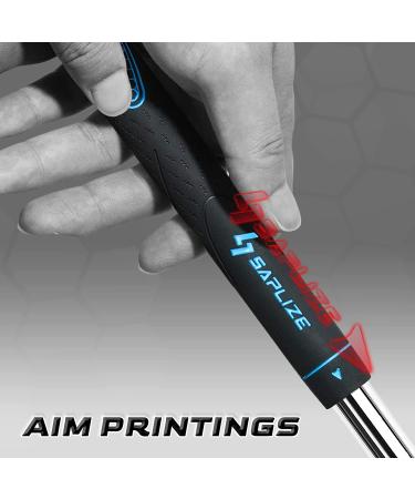 SAPLIZE CC01 Golf Grips 13 Pack - Upgrade or Deluxe Kit - 4 Colors - Standard/Midsize Rubber Golf Club Grips Blue - Buy Online on GoSupps.com
