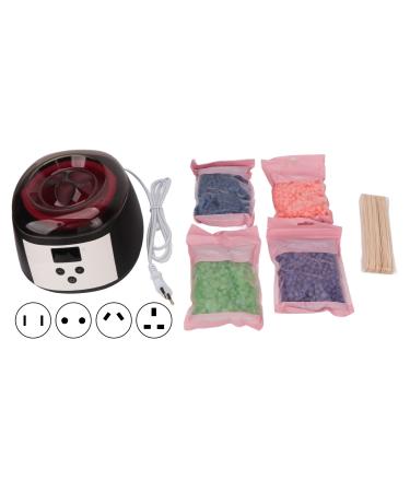 OKJHFD 500CC Wax Warmer Kit 100W High Power Black Wax Hair Removal Warmer For Makeup 100-240V(B)