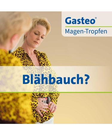 Gasteo Stomach Drops - 6 Unique Gastrointestinal Plants - 20ml for Digestive Relief - Buy Internationally - Buy Online on GoSupps.com