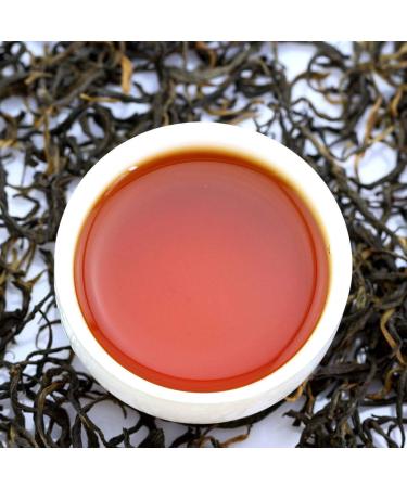 GOARTEA Noir Th - 100g (3.5 Oz) Yunnan FengQing Golden Buds Dian Hong Dianhong Chinese Black Tea noir - Buy Online on GoSupps.com