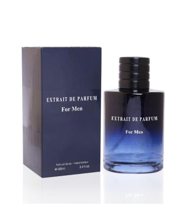 META-BOSEM Extra Eau De Parfum Natural Spray Cologne for Men Wonderful Fragrance Gift Masculine Scent for all Skin Types 3.4 Fluid Ounce/100 Ml - Buy Online on GoSupps.com