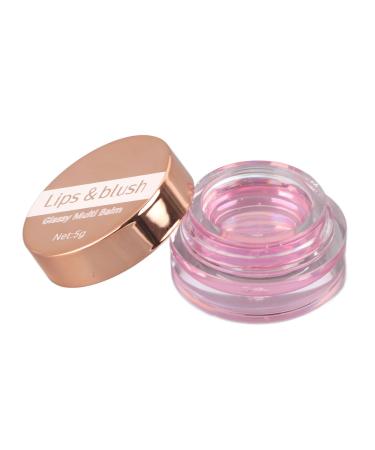 Color Changing Waterproof Blush Moisturizing Glossy PH Cream Blusher for Makeup 0.2oz