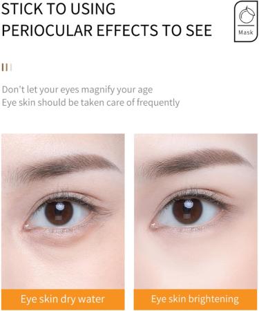 2 pieces eye cream vitamin C eye cream moisturizing firming eye cream reduces wrinkles and swelling 2 pieces x 20 g eye cream - Buy Online on GoSupps.com