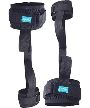Leg Lifter Strap Band Handicap Lift Wheelchair Elderly Lifting Devices Foot Knee Thigh Loop with Hand Grip for Disability - Buy Online on GoSupps.com