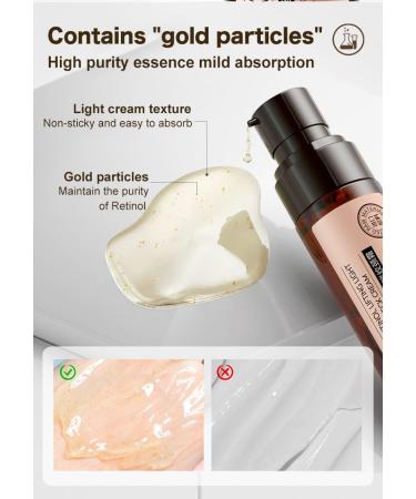 EXQST Double Retinol Anti-Wrinkle Neck Cream Retinol Neck Cream for Fine Lines Double Retinol Neck Cream Lighten Neck Lines Firm Neck Skin - Buy Online on GoSupps.com