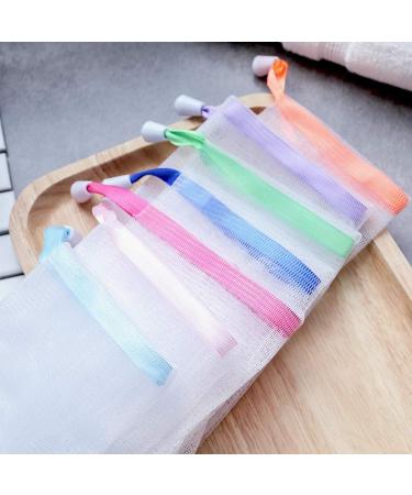 Invoda Handmade Soap Bubbles - Double-Layer Cord Striker & Foam Network for Body & Facial Cleaning (5 Pieces) - Eco-Friendly Bath Tools for Peeling & Refreshing Skin - Buy Online on GoSupps.com