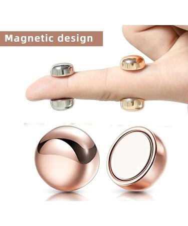 Commercial Strength Hijab Magnetic Pins - 4 Plating Colors for Women's Clothing & Scarves - Buy Online on GoSupps.com