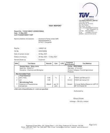 Giloy Direct Juice 500ml - Pure & Lab-Tested Immunity Booster | Shop Internationally - Buy Online on GoSupps.com