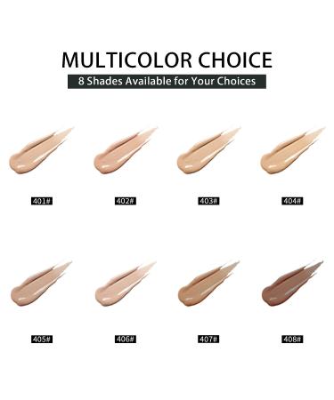 Flash Moment Silky Liquid Concealer - Full Coverage for Dark Circles & Acne - Hydrating Highlighter - 0.2 Fl Oz - Buy Online on GoSupps.com