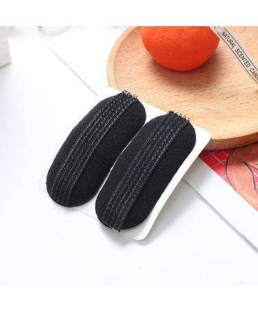 3 Pairs Women's Sponge Hair Volume Bump Inserts - Black Hair Pads & Bun Maker Accessories - Buy Online on GoSupps.com