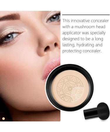 Indicativet Makeup Indicativet CC Cream Concealer Indicativet Mushroom Face Makeup Periodicali Mushroom Head CC Cream Long-Lasting Waterproof Indicativet CC Cream (Ivory White One size) 1 g (Pack of 1) Ivory White - Buy Online on GoSupps.com