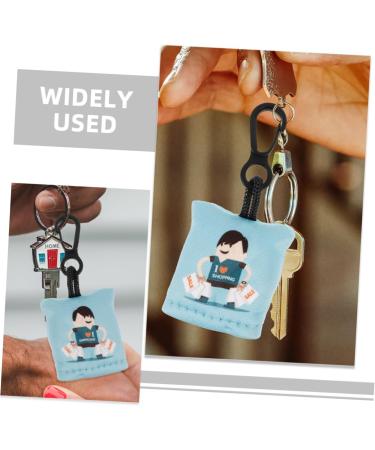 Buy 4pcs Keychain Glasses Cloth & Screen Wipes | Lens Cleaning Wipes for Eyeglasses & Electronics | Perfect for Phone Screens - Buy Online on GoSupps.com