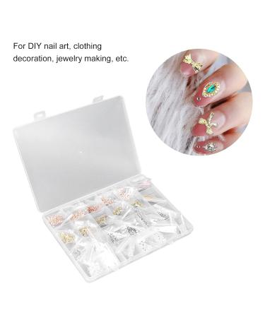 Premium Nail Art Rhinestones - 24 Grids DIY Accessories for Manicure Phone Cases Clothing & Jewelry Decoration - Buy Online on GoSupps.com