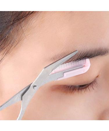 Buy 1 Pack Stainless Steel Eyebrow Shaping Scissors & Comb | Hair Remover Beauty Tool | Makeup & Hair Care Essentials | International Shipping Available - Buy Online on GoSupps.com