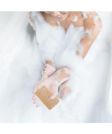 Loofah Bath Towel Shower Scrubber - Exfoliating Bath Pad for Rich Foaming & Skin Cleaning - Buy Online on GoSupps.com