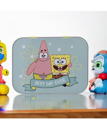 Spongebob Children's Plaster - 12 Pieces in Metal Box | Fun & Practical Storage for Kids - Perfect for Backpack & Handbag - Buy Online on GoSupps.com