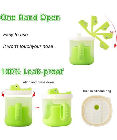 Nohlerlife Baby Training Cup | 300ml Green Free-Flow Sippy Cup with Lid and Straw - Buy Online on GoSupps.com
