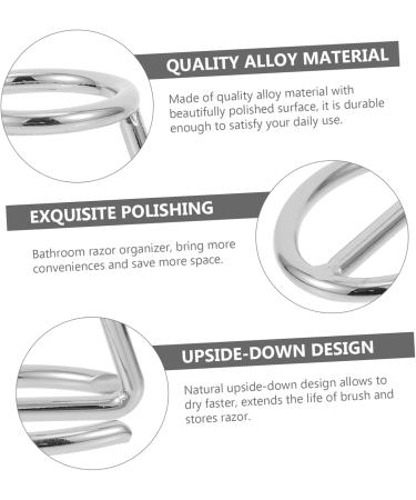 Angoily 1st Razor Holder Kit - Safety Razor Stand & Brush Keeper for Men | Premium Storage Solution - Buy Online on GoSupps.com