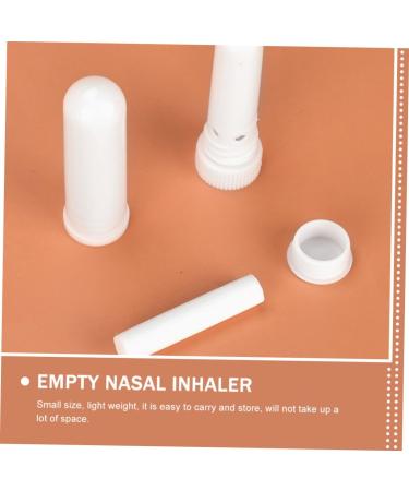 Healifty 20pcs Snorkel Plastic Containers - Refillable Makeup and Essential Oil Nasal Inhalers for Aromatic Therapy - Buy Online on GoSupps.com