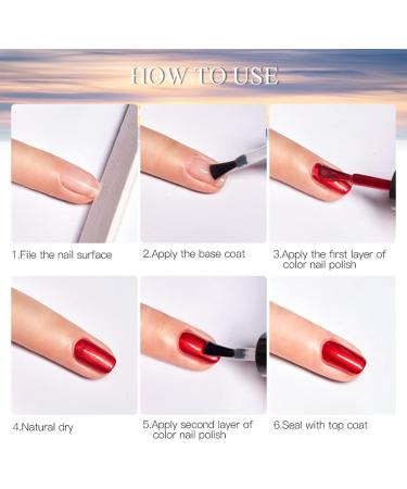 Silver Nail Polish Metallic Nail Polish 6ML Mirror Chrome Nail Varnish Metal Effect Nail Art Polish Super Shine Silver Gloss Nail Paint - 60S Quick Dry & Long Lasting Nail Gel At Home Manicure TJ002 6 ml (Pack of 1) - Buy Online on GoSupps.com