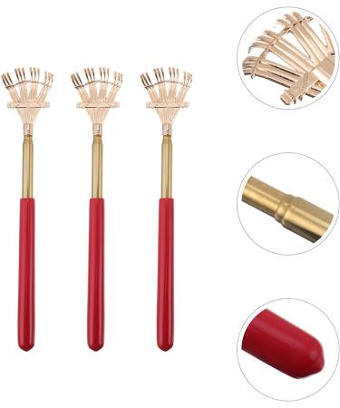 Tovinanna 6 Pcs Recoverable Ting Tools | Extendable Massage Devices & Back Scratchers - Multi-Purpose Steel Tool for Men - Red Board Gripping Design - Buy Online on GoSupps.com
