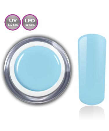 Buy Light Blue UV LED Nail Gel - Studio Quality Color Gel RM Beautynails 5ml - International Shipping Available - Buy Online on GoSupps.com
