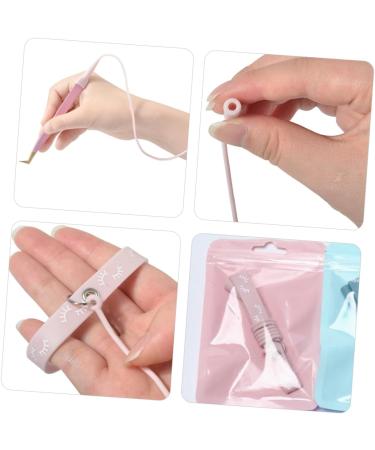 Ipetboom Lash Tweezers Strap Ring Tweezers Protector Tweezers Bracelet Silica Lash Extension Wristband - Buy Online on GoSupps.com