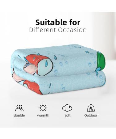 YYHHAOFA Sunflower Seeds and Mushroom Picture Flannel Blanket 66x90 in Normal : Skin-Friendly Warm and Comfortable Easy Care and Durable Black normal - Buy Online on GoSupps.com