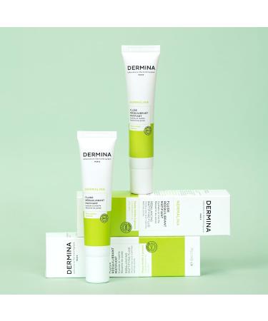DERMINA Normalina - 40ml (Mattifying Rebalancing Fluid for Combination to Oily Skin) - Buy Online on GoSupps.com