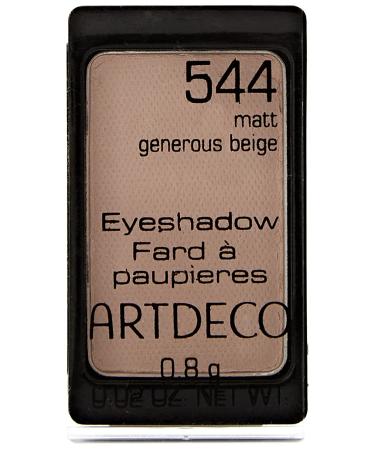 ARTDECO Eyeshadow - Intense matte eyeshadow for an irresistible look - 1 x 1g 544 - matt generous beige