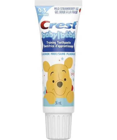 Oral-B Fluoride Free Training Toothpaste Kit for Kids and Toddlers Toothpaste in Mild Strawberry Flavor and 1 Toothbrush Featuring Disney's Winnie The Pooh 36 mL CREST/ORAL B DISNEY BABY TOOTHPASTE/TOOTHBRUSH TRAINING KIT - Buy Online on GoSupps.com