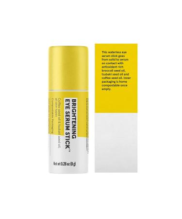 Acure Brightening Eye Serum Stick with Coffee & Tsubaki Seed Oil - Buy Online on GoSupps.com