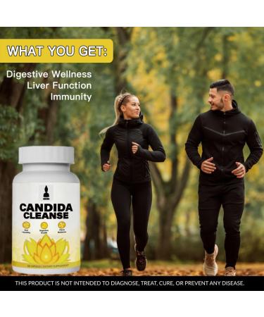 New Candida leanse - ut & olon Support Include Oregano Leaf Wormwood Black Walnut Caprylic Acid 60 Capsules (2) - Buy Online on GoSupps.com