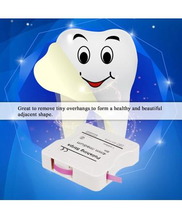 Layhou Dental Sandpaper Polishing Strips - 4mm Resin Interdental Grinding Tool - Pink | International Shipping Available - Buy Online on GoSupps.com
