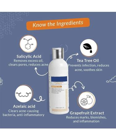 Cleansing Lotion for Acne & Spots, Acanthosis Nigricans Therapy Cream - Dark Spot Correcting & Remover for Face & Body (3 Packs) - Buy Online on GoSupps.com