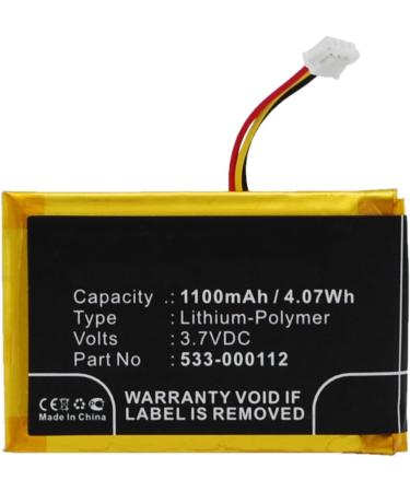 Buy Synergy Digital Keyboard Battery for Logitech 533-000112 | Li-Pol 3.7V 1100mAh | International Shipping Available - Buy Online on GoSupps.com