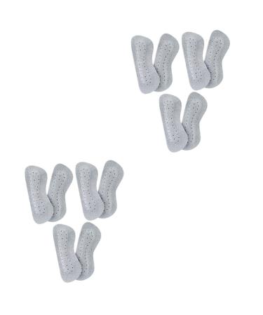 FOMIYES 6 Pairs Anti-wear Foot Stickers Kitten Heels for Women Dressy Ladies Pumps Women Insoles for Shoes Shoe Pads for Women Shoes Cow Leather Protection Pad High Heels Women's