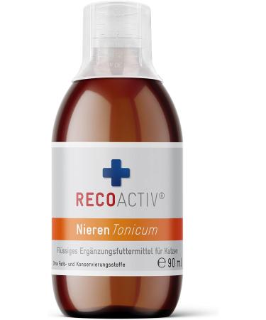 Buy Recoactive Kidney Tonic for Cats | High-Quality Protein & Appetite Stimulant | 90ml Supplement for Kidney Function Support - Buy Online on GoSupps.com