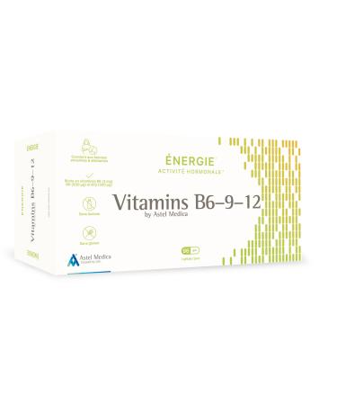 Vitamins B6, B9, B12, Capsules, Energy, Hormonal Activity, Reduces Fatigue, Better Energy Metabolism (96)