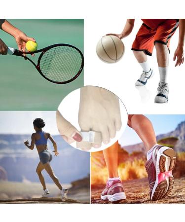 Pack of 4 Broken Toe Wraps Splint - Toe Separator & Straightener for Hammer Toes & Turf Toe - Buy Online on GoSupps.com