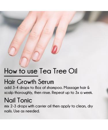 GreenHealth - 5 ml Tea Tree Essential Oil - 100% Pure - Buy Online on GoSupps.com