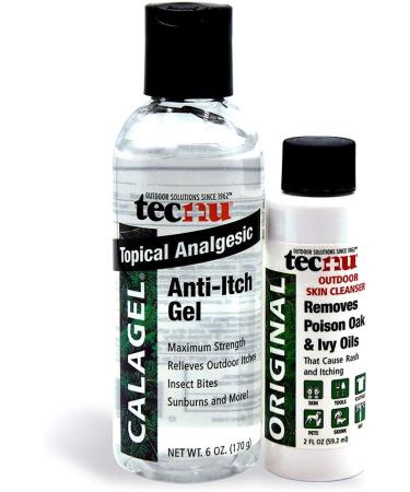 Tec Labs TECNU CalaGel 6 oz - Maximum Strength Anti-Itch Medicated Gel - Buy Online on GoSupps.com