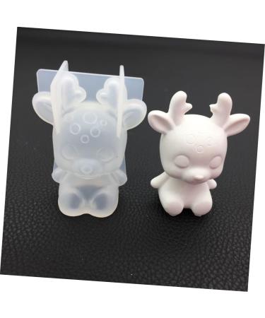 TEHAUX Epoxy Deer Diy Silicone Mold Soap Molds Animal Resin Molds Diy Epoxy Mold Household 3d Jewelry - Buy Online on GoSupps.com