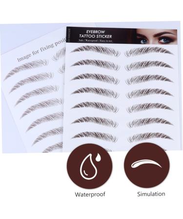 Beavorty 12 Pcs Eyebrow Stickers Waterproof Sticker Eyebrow Tool Water Proof Shaper 4d - Buy Online on GoSupps.com