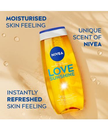 Nivea Sunshine Love Duschgel 250 ml | Refreshing Aloe Vera Shower Gel | Nourishing Summer Fragrance - Buy Online on GoSupps.com