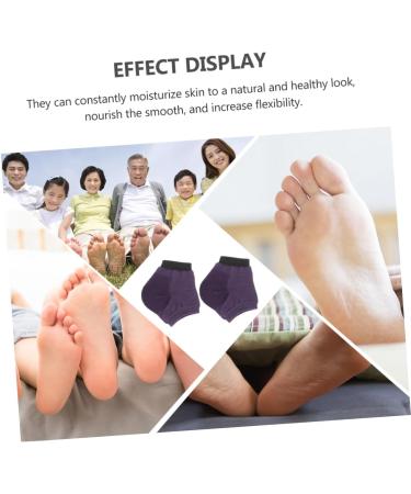 FRCOLOR 15 Pairs Moisturising Socks Heel Protection Slippers Socks Lotion Socks Shoes Ankle Socks Non-Slip Socks Anti-Tear Heel Socks Heel Cover Socks Repair Socks - Buy Online on GoSupps.com