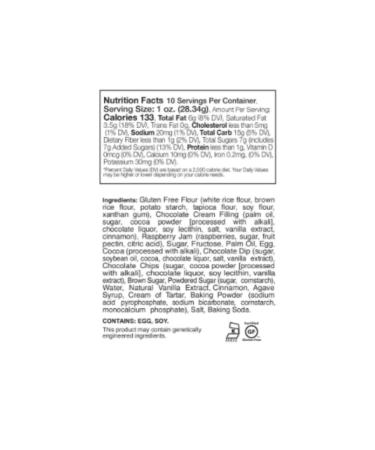 Dad's Gluten Free Dairy Free Kosher Assorted Cookies - Fresh Baked 20 Count 10oz Pack - Buy Online on GoSupps.com
