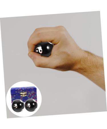 Clispeed 8 STK Metal Massage Globe Balls | Chinese Hand Balls for Stress Relief & Meditation | Cloisonn Stress Relief Roller for Adults - Buy Online on GoSupps.com