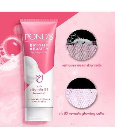 Pond's White Beauty Lightening Facial Foam Daily Spot-Less 100g - Buy Online on GoSupps.com