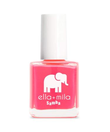 ella+mila Professional Nail Polish - Quick Dry Nail Polish - Long-Lasting & Chip-Resistant Nail Polish (Samba Collection - Island Love - 0.45 fl oz each)